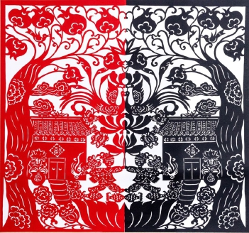 鄂州雕花剪纸作品《幸福家园》入选&ldquo;神州风韵&rdquo;全国剪纸展